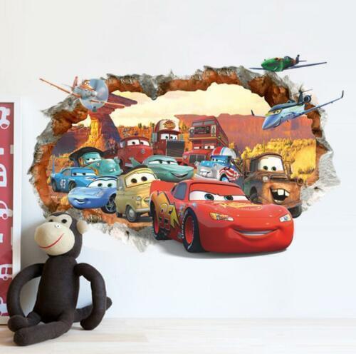 Disney Cartoon Cars Wall Sticker Self Adhesive