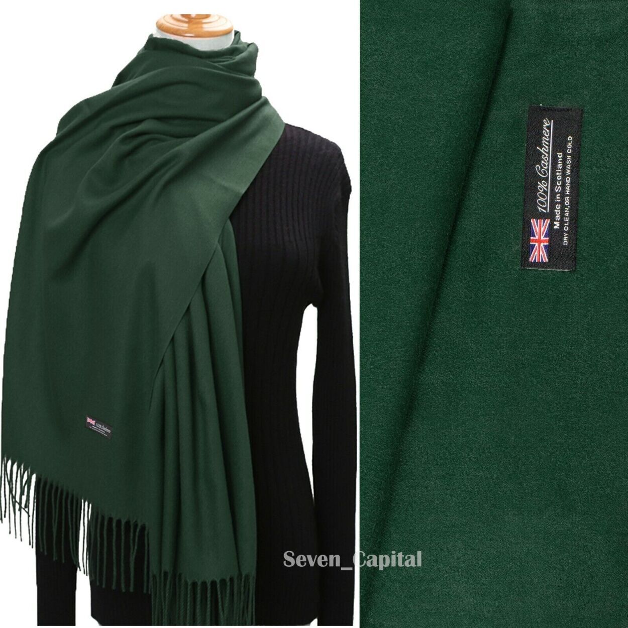 Oversized Wool Scarf Shawl