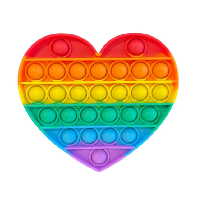 Heart Popit Fidget Toy