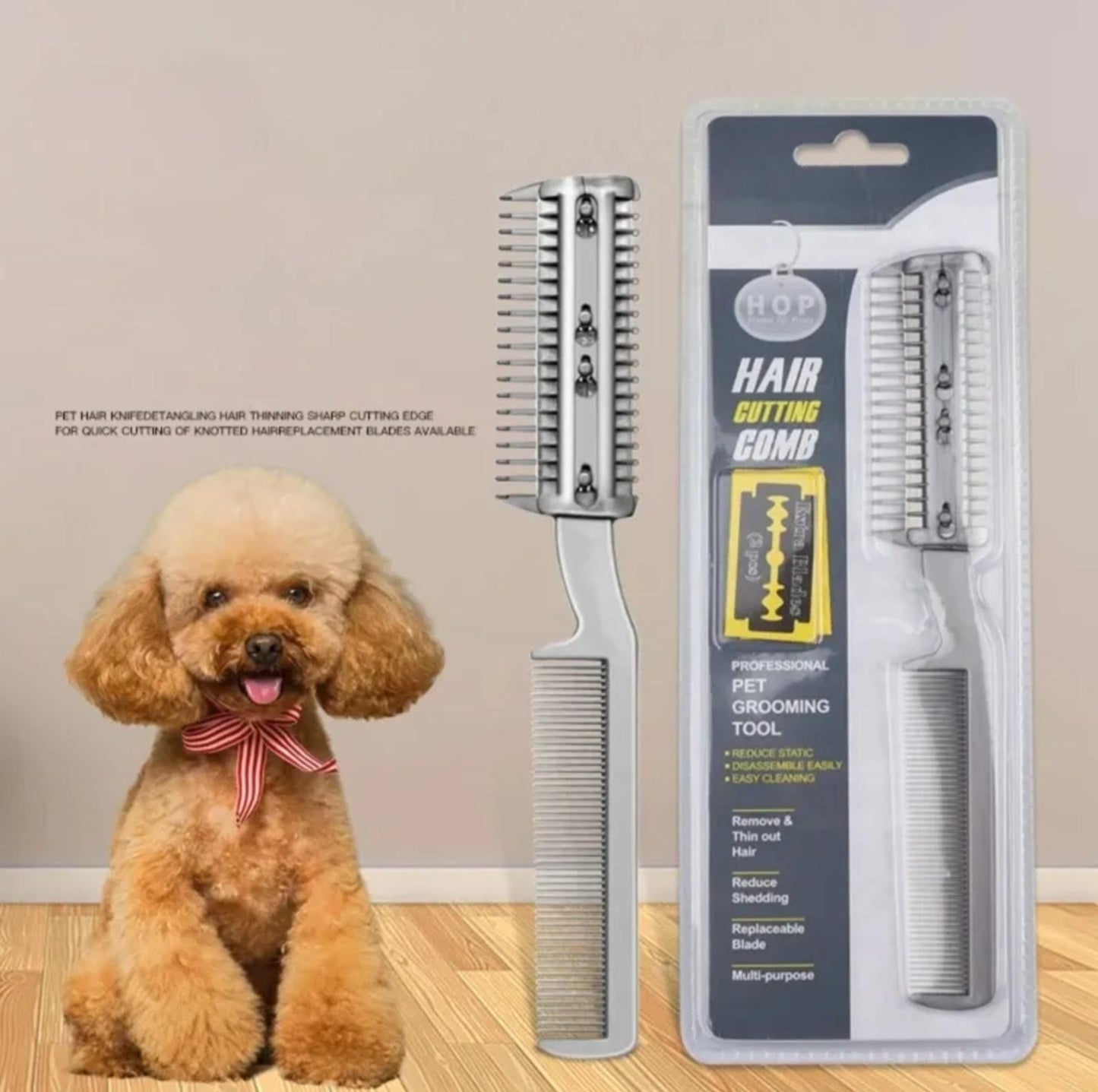 Razor Comb Hair Shaper For Pet Dog and Cat