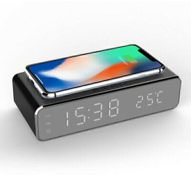USB LED Digital Desk Alarm Clock With Thermometer