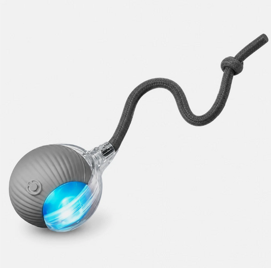 Smart Interactive Dog Ball Toy Auto Rolling Jumping USB Rechargeable