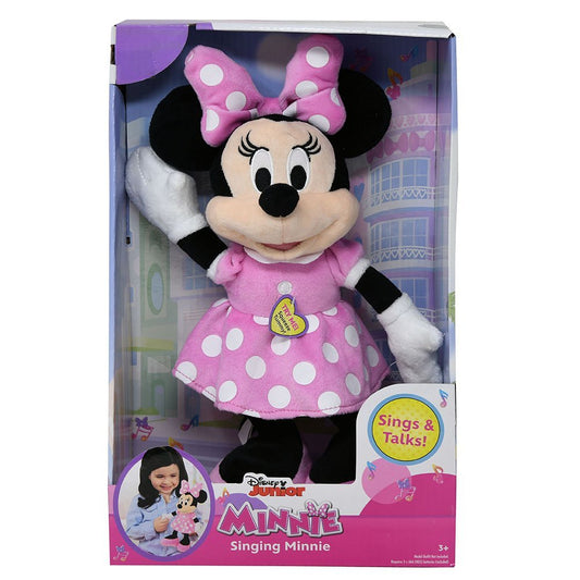 Plush - Disney - Minnie Mouse - Happy Helpers 12" Singing Doll