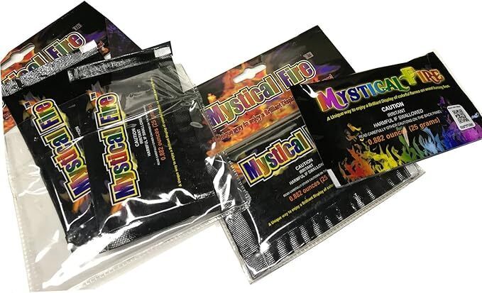 rainbow fire packets  