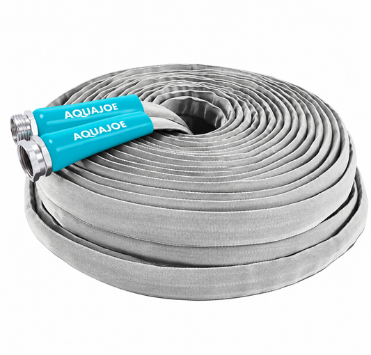 Aqua Joe AJFJH100-PRX Garden Hose 100' x 1/2" Kink-Resistant FiberJacket
