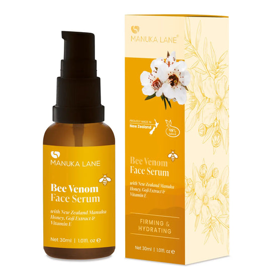 Bee Venom Face Serum with Manuka Honey, Goji Extract and Vitamin E