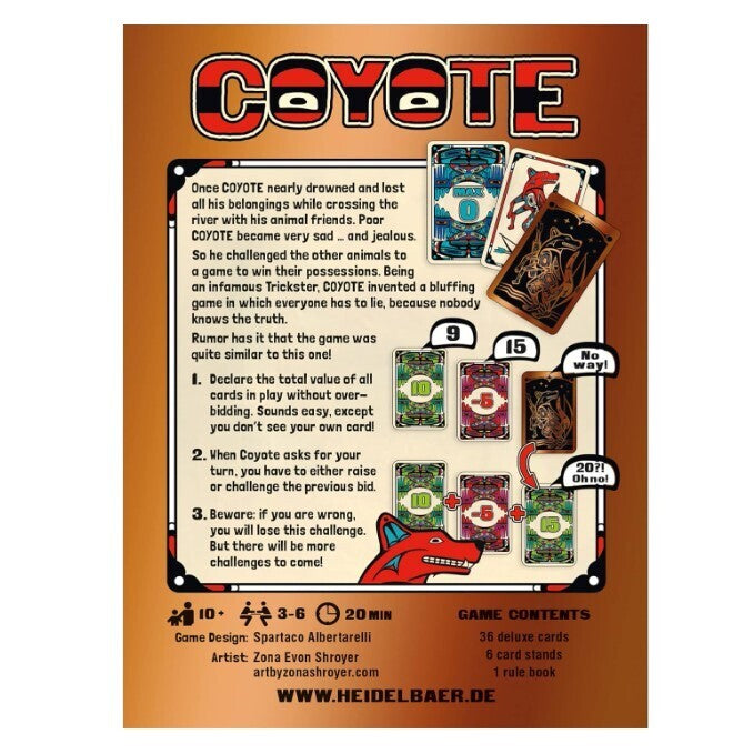 Coyote Card Game 