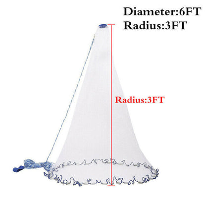 6 foot cast net