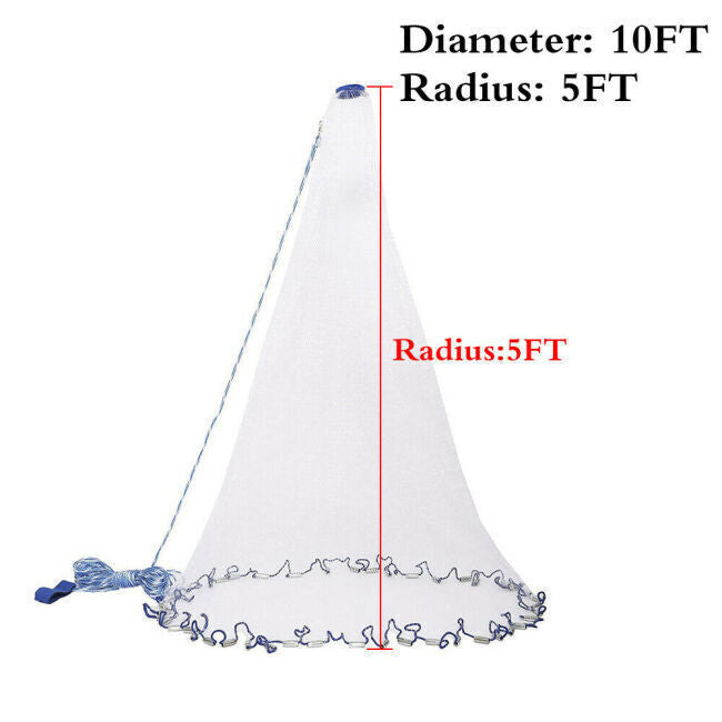 10 foot cast net