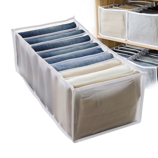 Foldable Mesh Drawer Closet Storage Organizer