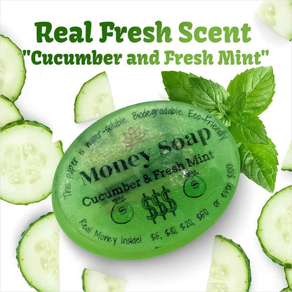 Money-Filled Gift Soap 