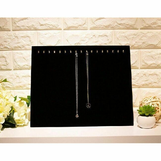 Velvet Necklace Holder
