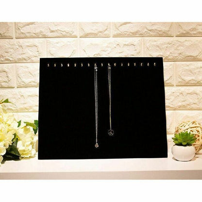 Velvet Necklace Holder