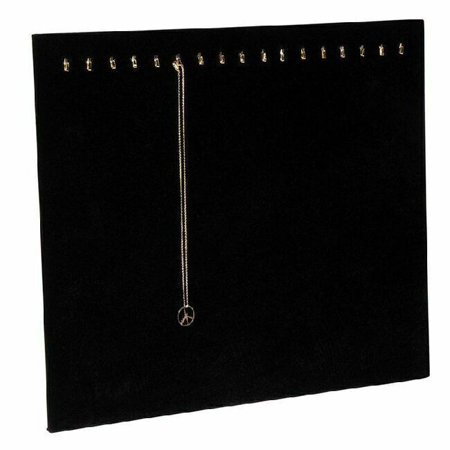 Velvet Necklace Holder