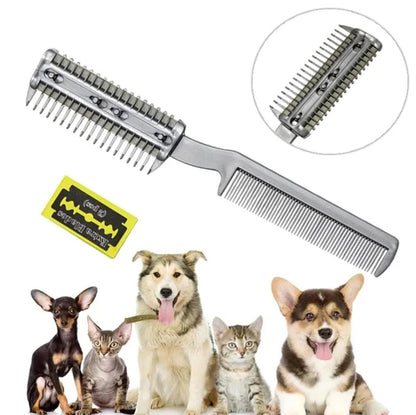 Razor Comb Hair Shaper For Pet Dog and Cat