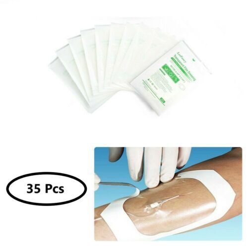 Waterproof transparent film dressing